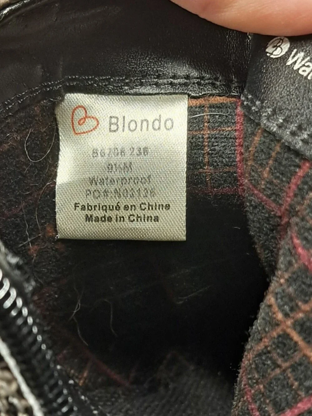 Blondo White and Black Snake-Print Waterproof Zip Chic Ankle Booties